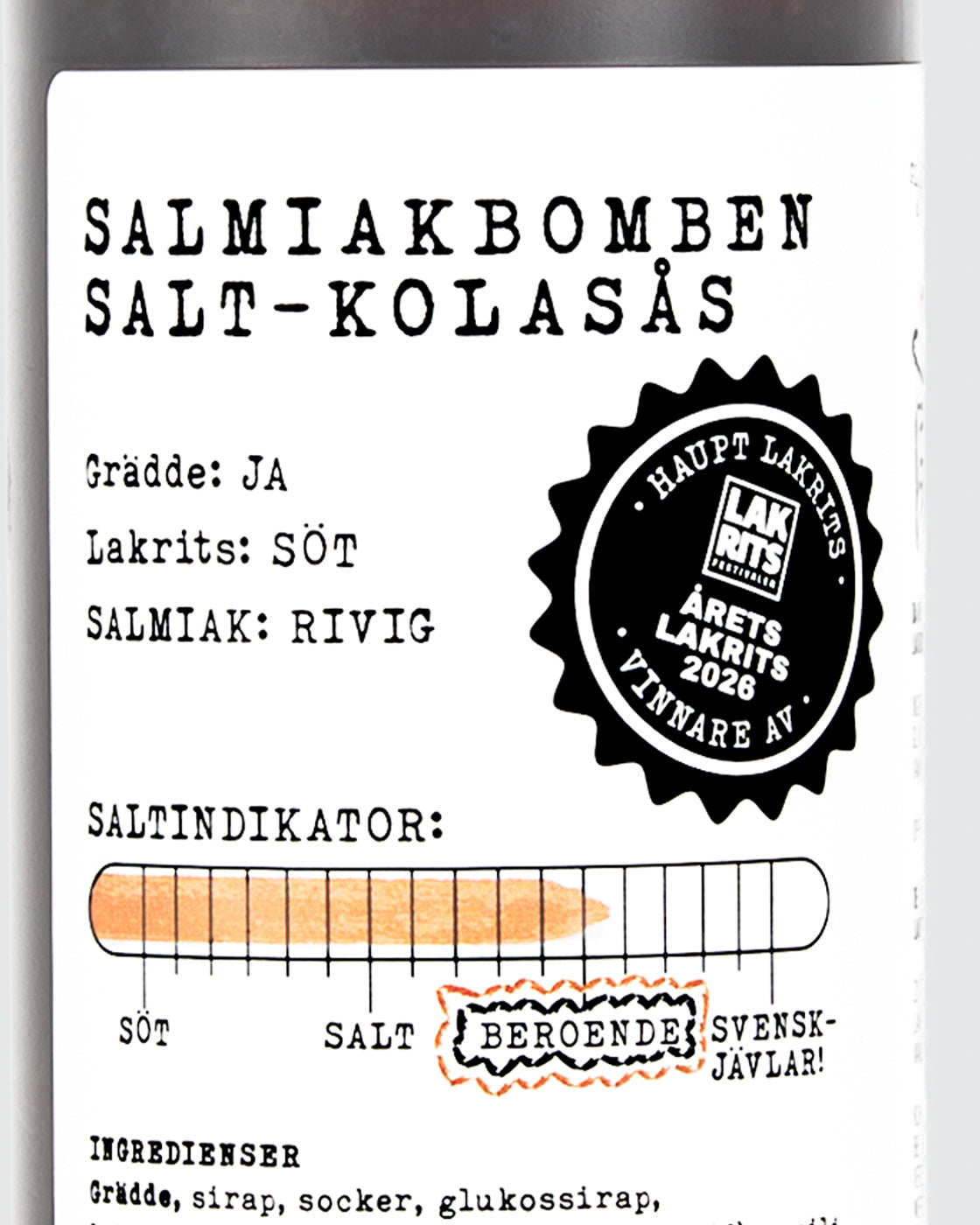 Salmiakbomben Saltkaramelsauce