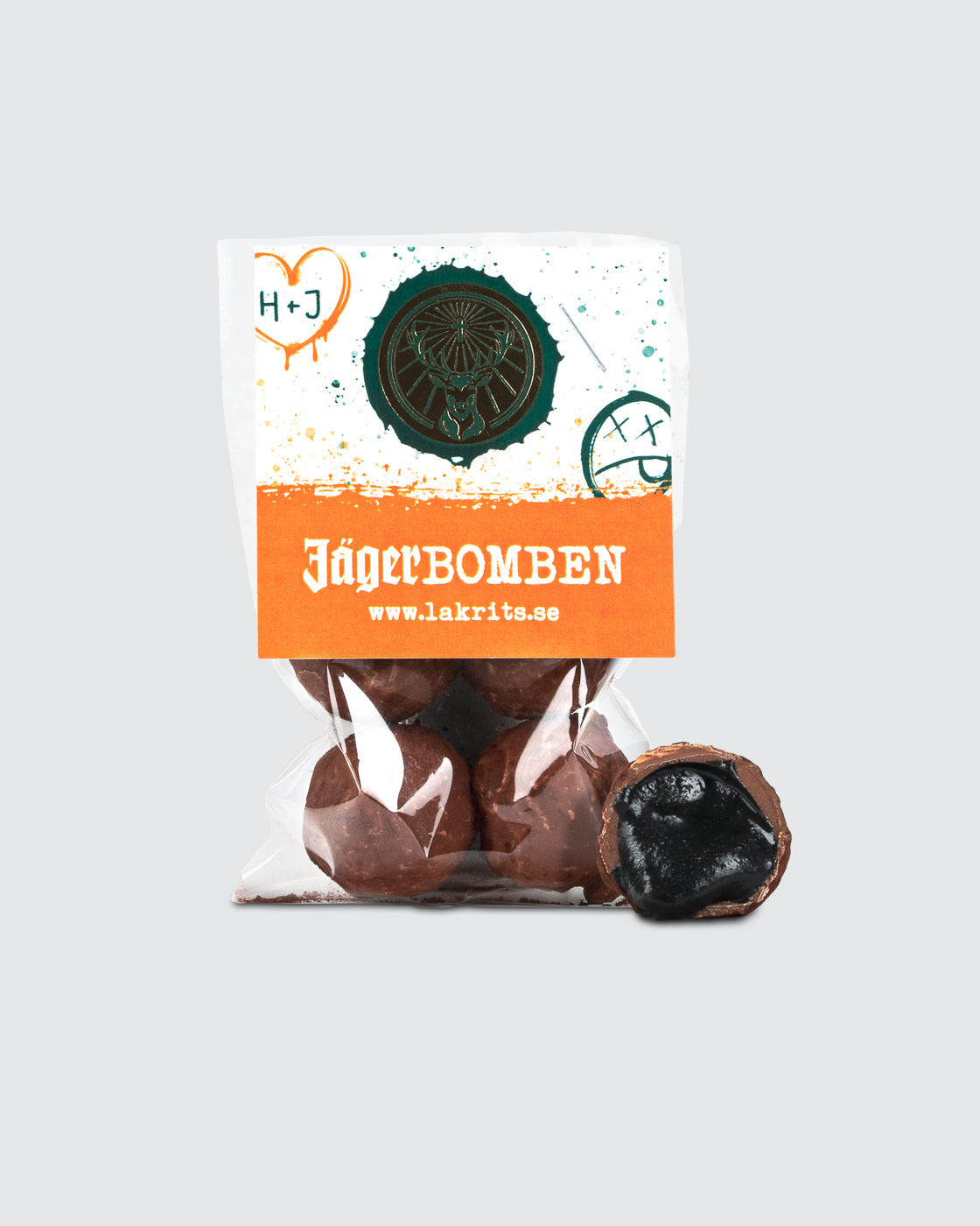 Jägerbomben i gruppen Salt lakrids hos Haupt Lakrits AB (100170141)